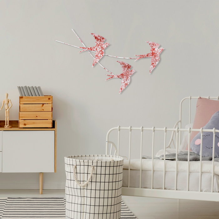 Wallity Wallow 5 Accesorio de Pared de Metal Multicolor